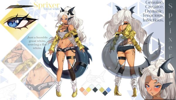 Sprixer Character Sheet