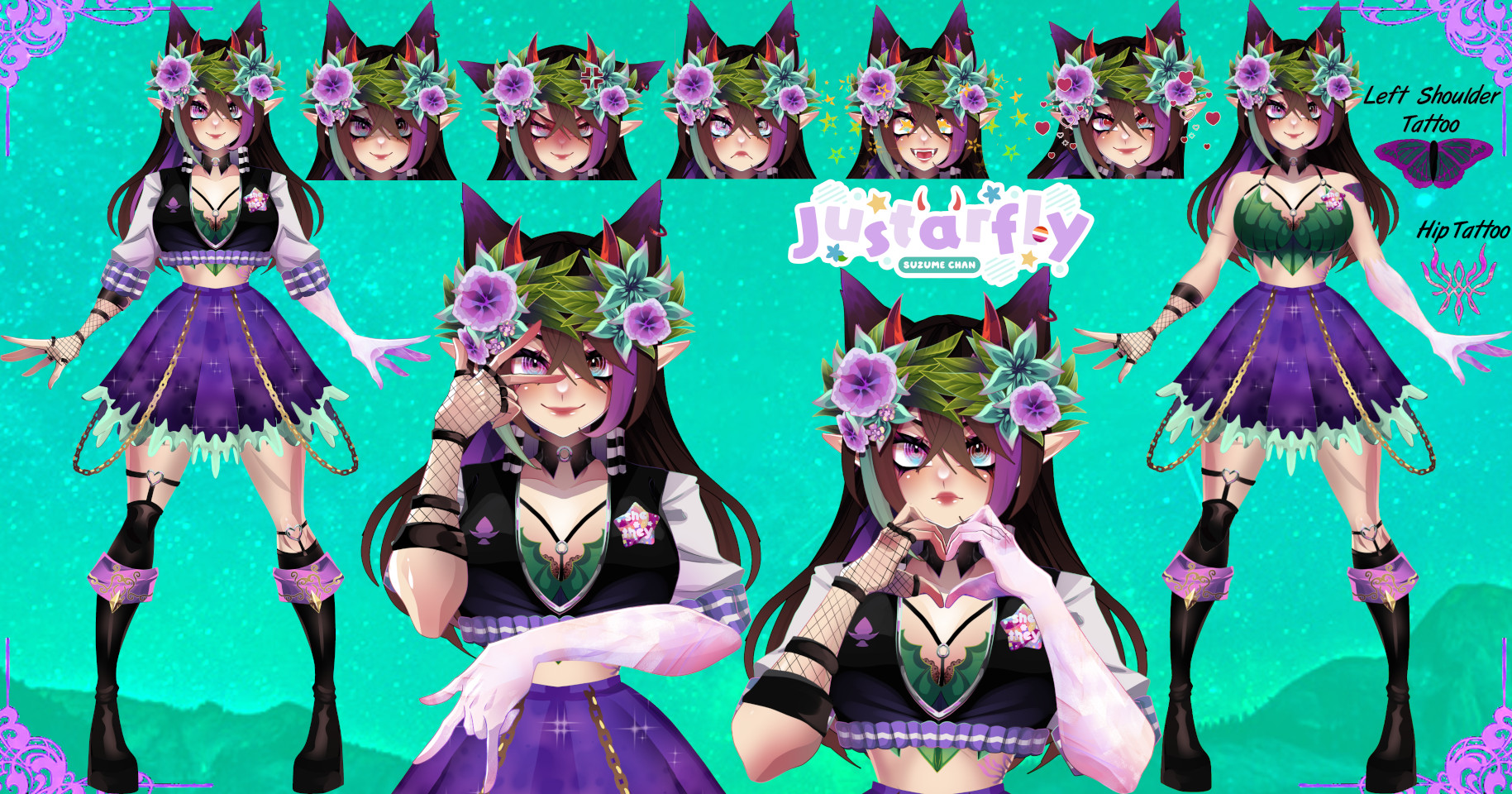 Suzume Chan Character Sheet