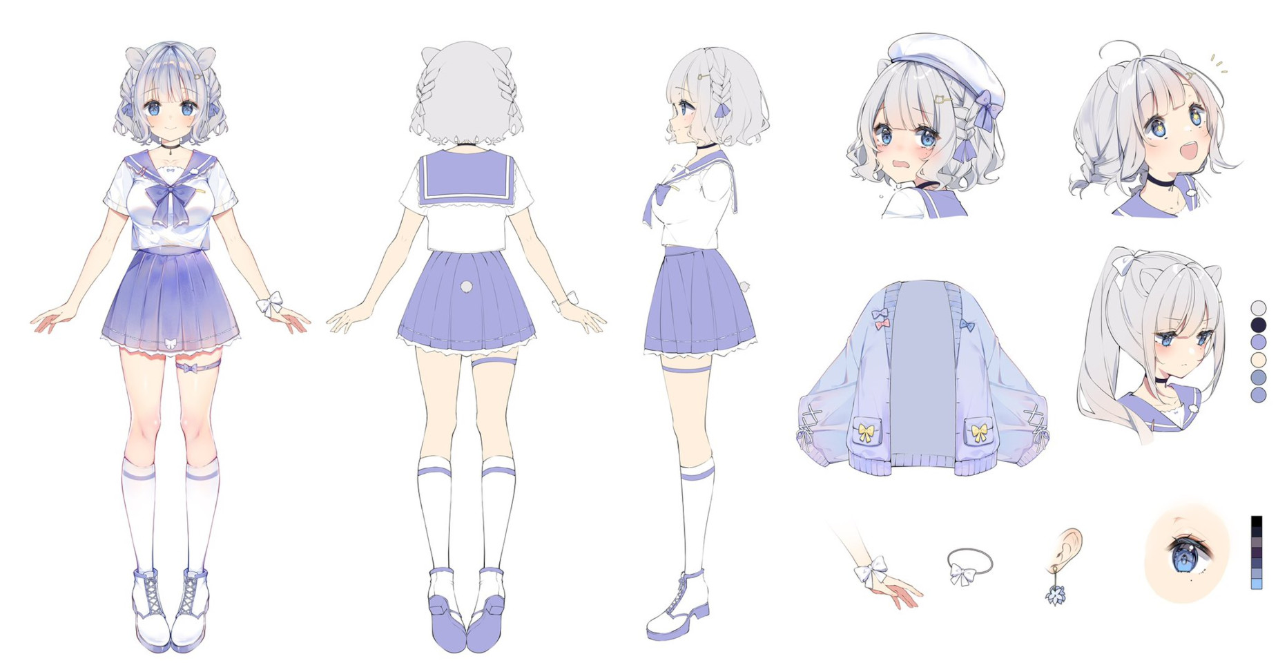 Sakura Yona Character Sheet