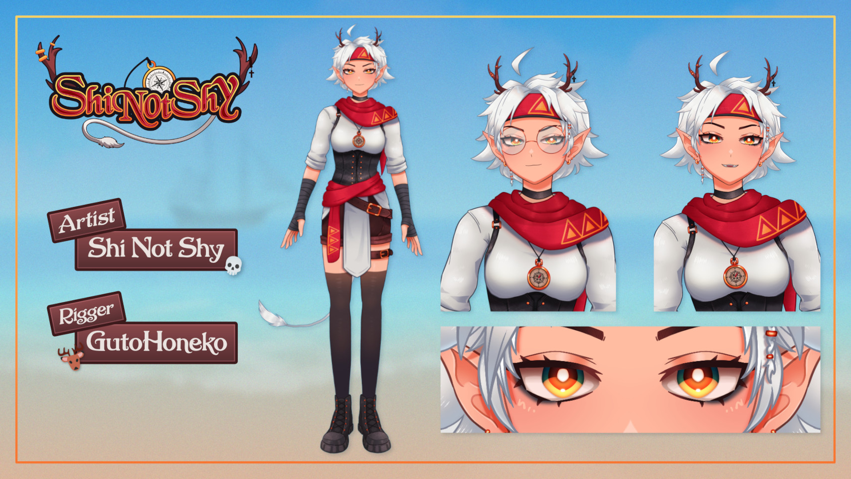 Shi Not Shy Character Sheet