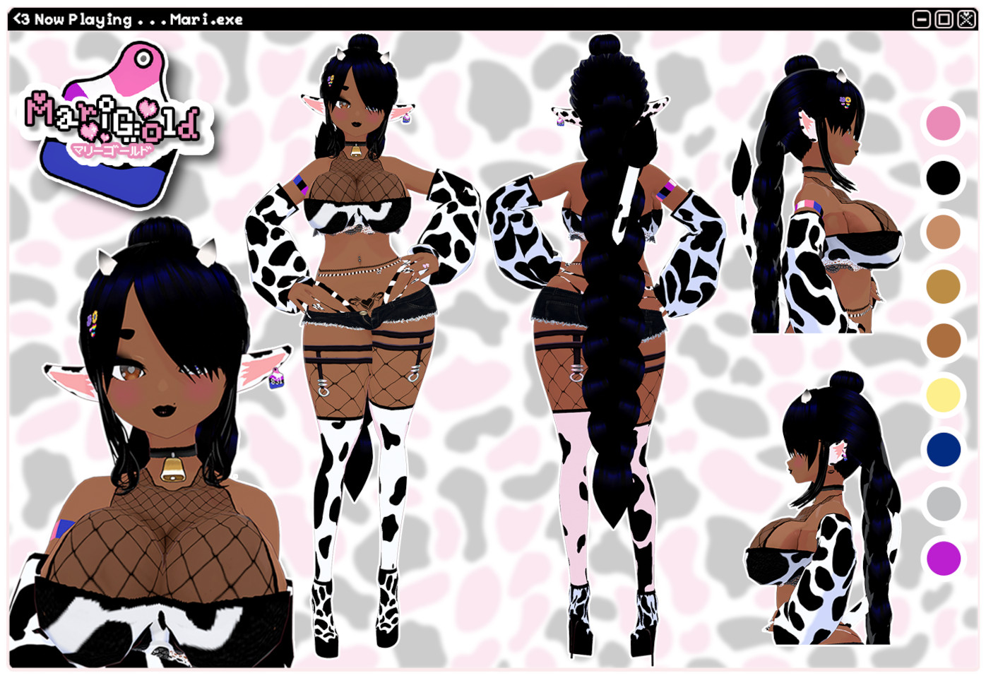 Mari Gold Character Sheet