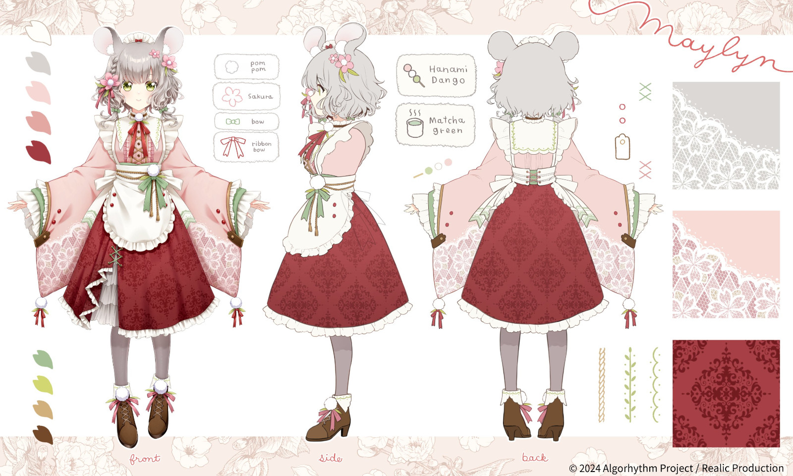 Maylyn Character Sheet