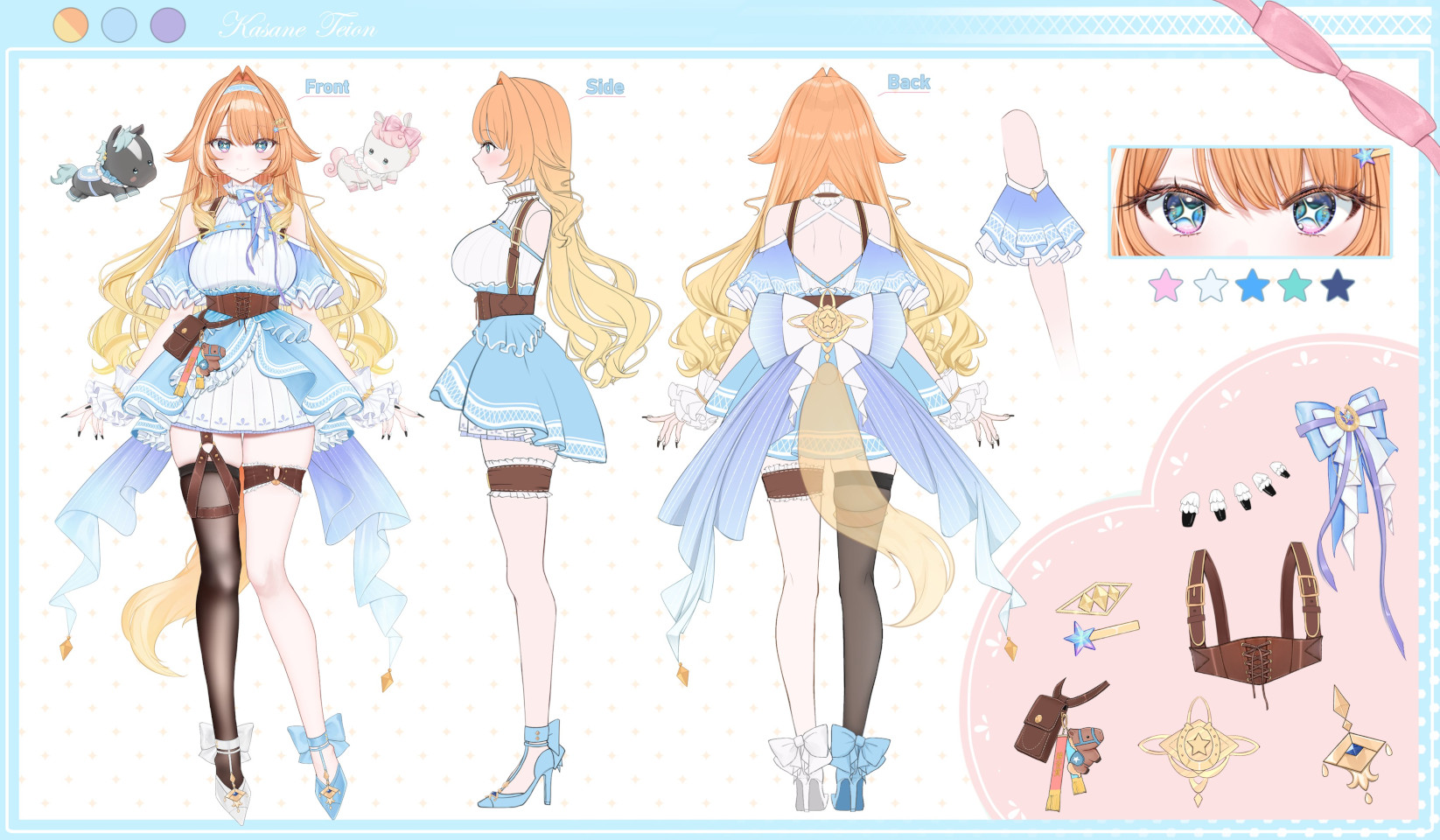 Kasane Teion Character Sheet