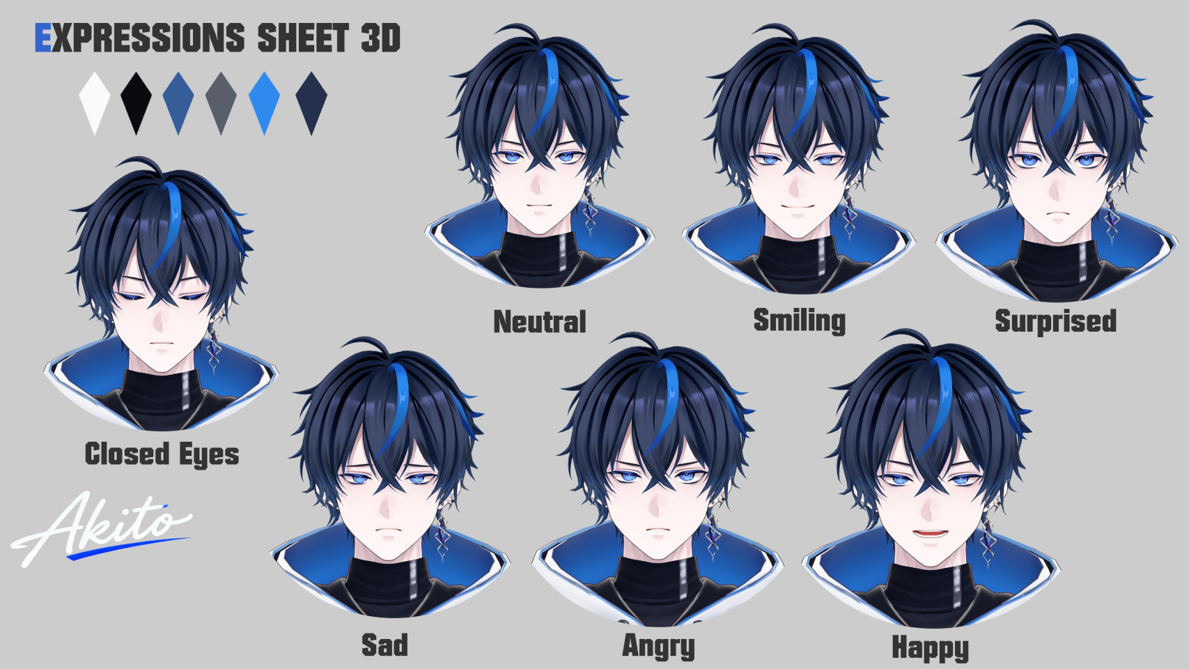 Akito Character Sheet