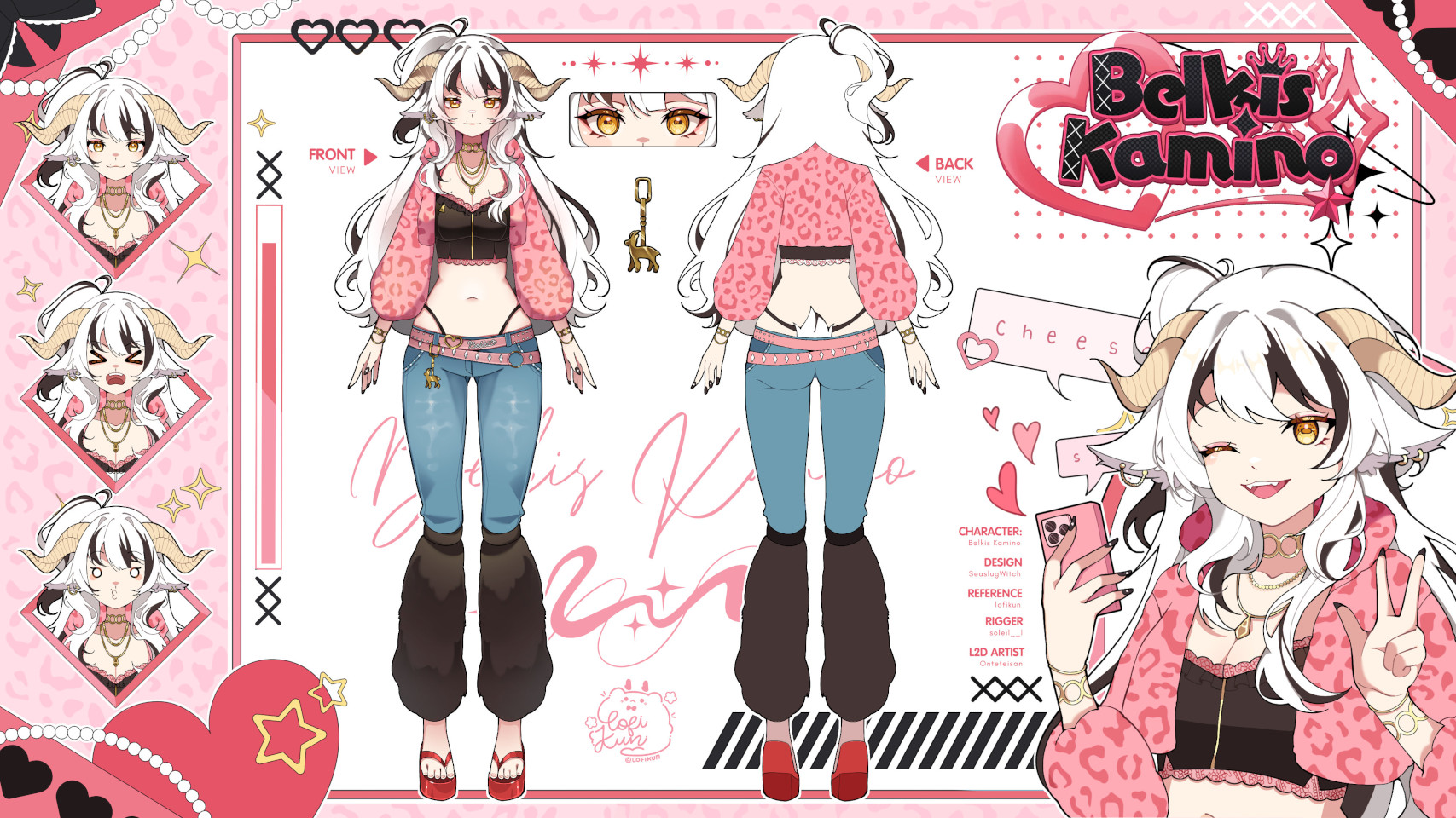 Belkis Kamino Character Sheet
