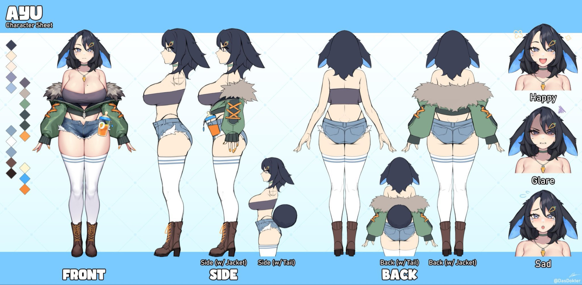 Bunny Ayu Character Sheet