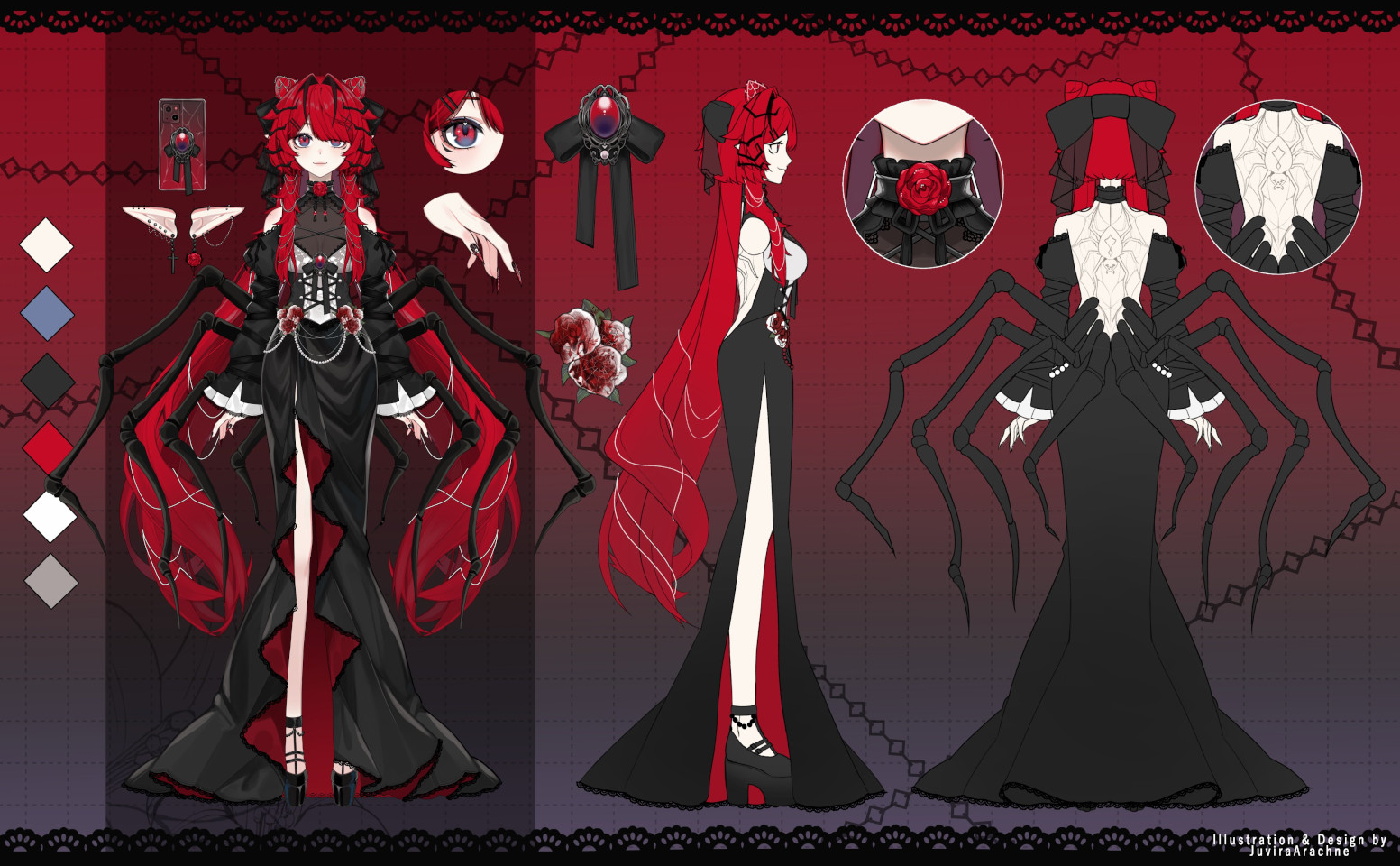 Juvira Arachne Character Sheet