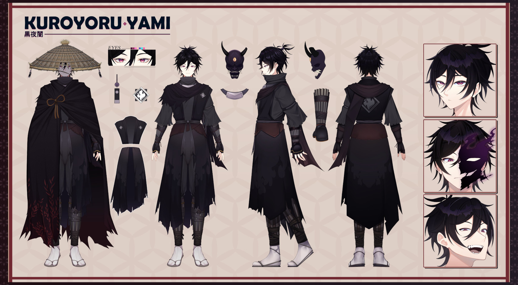 Kuroyoru Yami Character Sheet