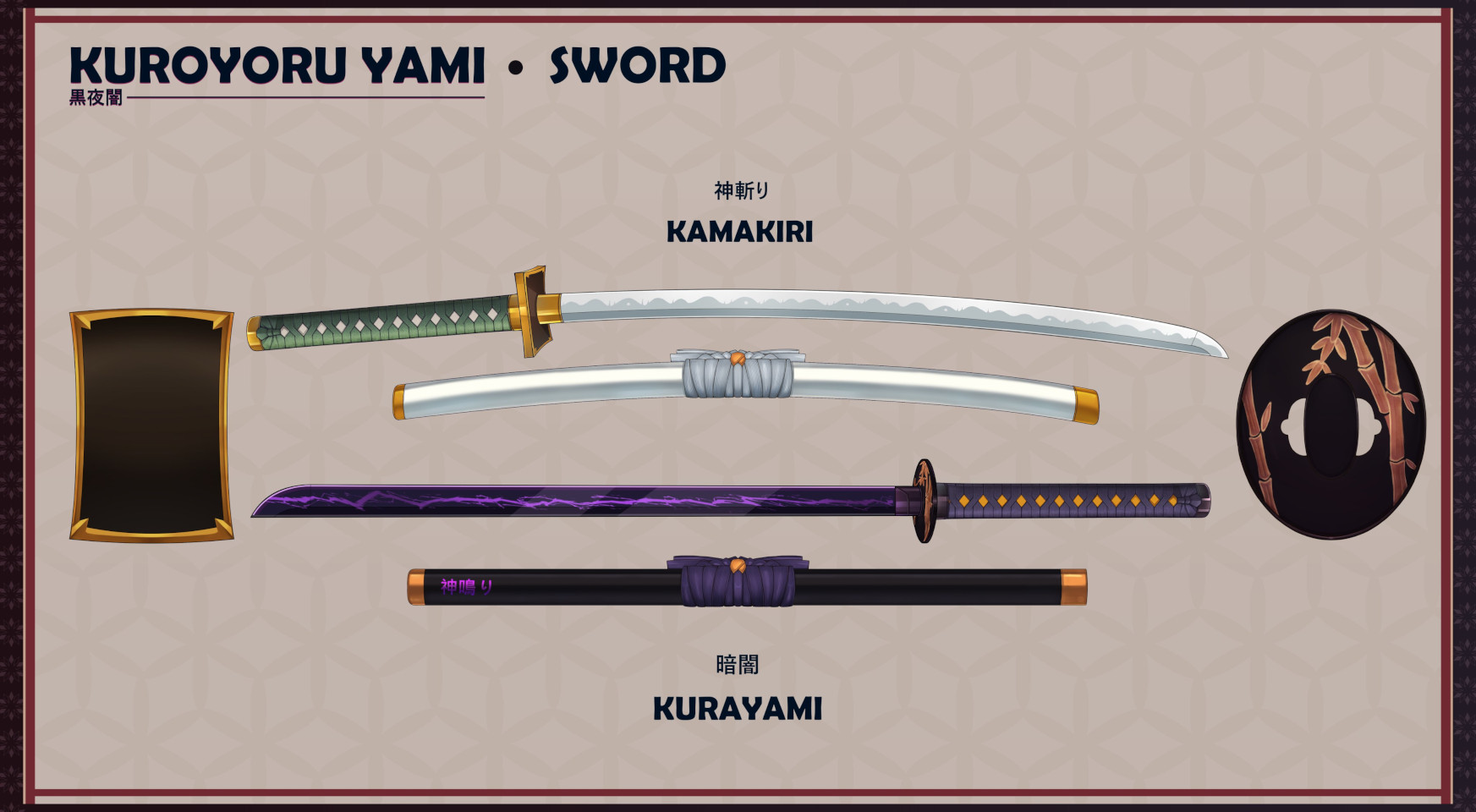 Kuroyoru Yami Character Sheet
