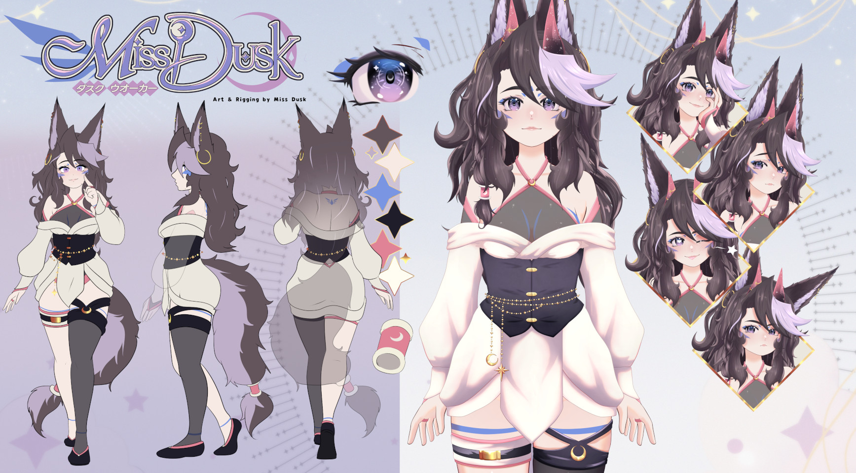 Miss Dusk Character Sheet