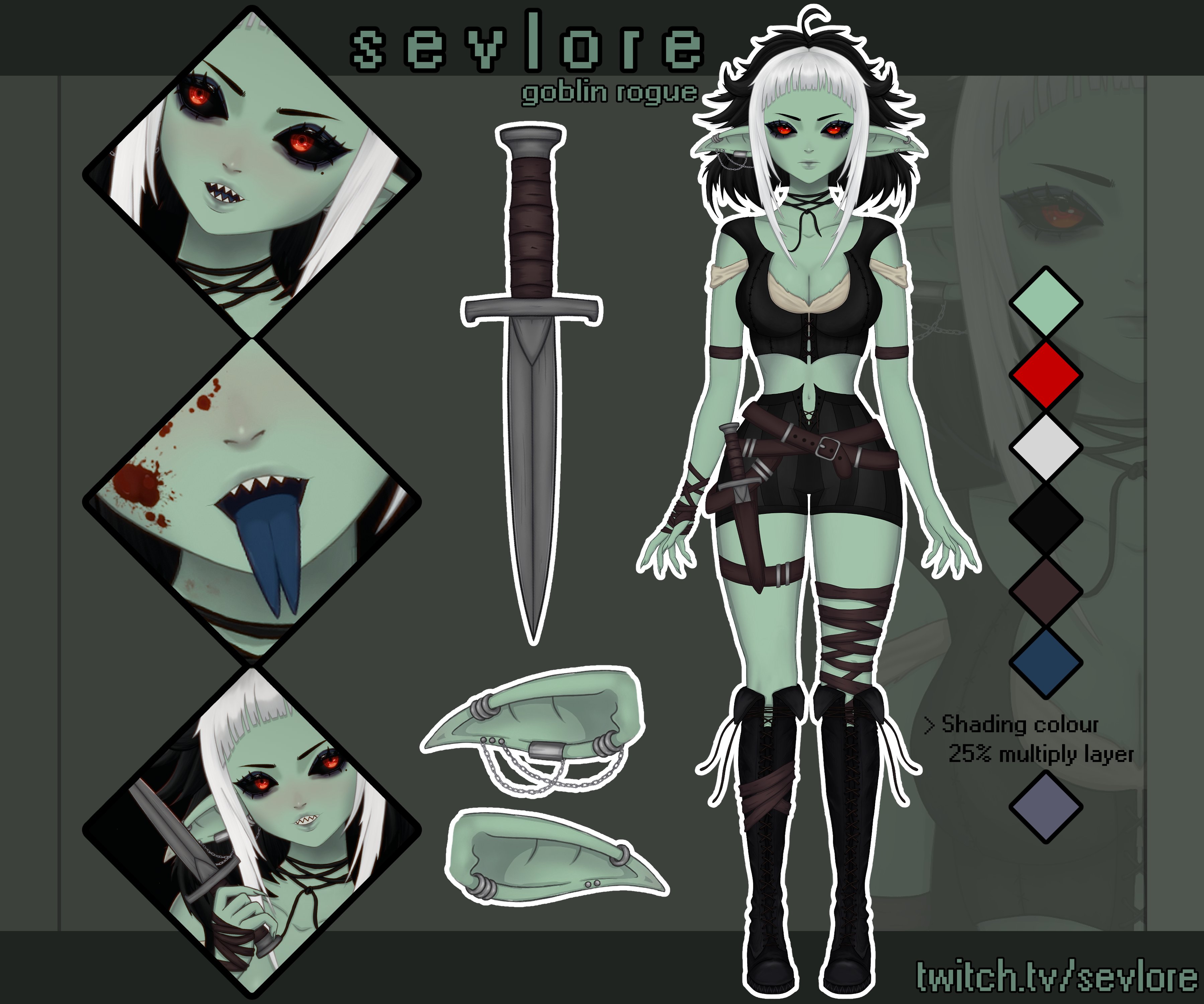 Sevlore Character Sheet